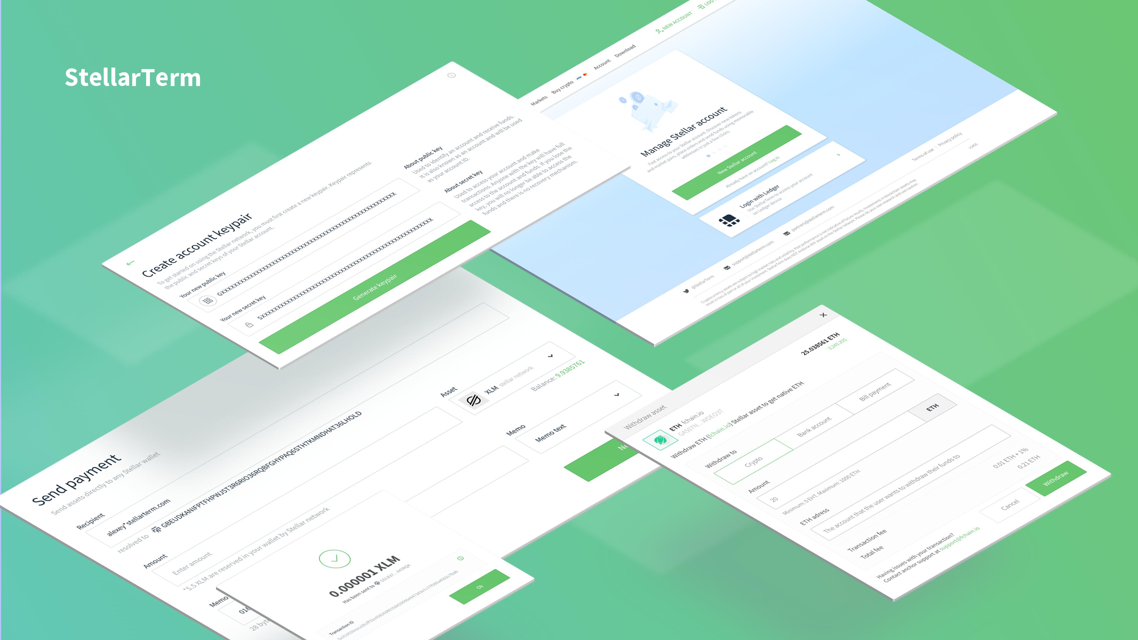 StellarTerm Interface